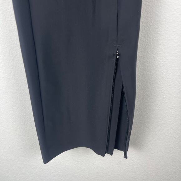 Athleta Stellar Trouser Black Ankle Pants Women's 8 Tall Stretch Travel Work - Picture 11 of 14